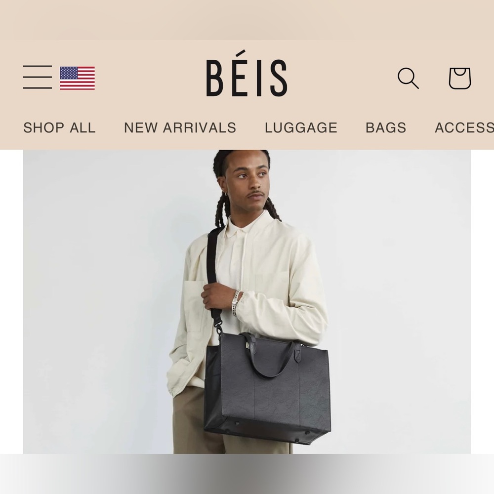 Beis work bag. New with tags, never used.